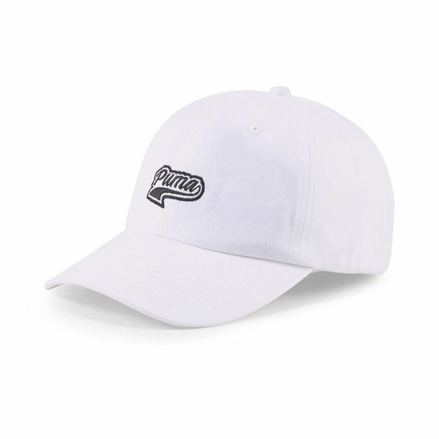 Sports Cap Puma Script Logo White Multicolour One size