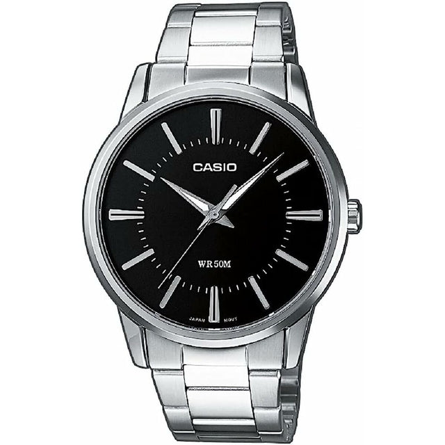 Men's Watch Casio MTP-1303PD-1AVEG Black Silver (Ø 40 mm)
