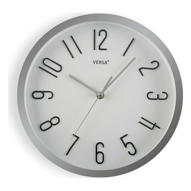 Wall Clock Versa M292451 Plastic Fusion 4,6 x 30 x 30 cm